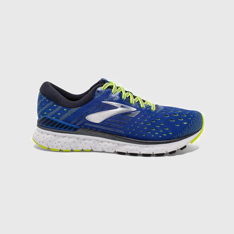 Tenis Brooks Transcend 6 - Zapatillas Para Correr En Asfalto Hombre - Azules (CVDY-18047)